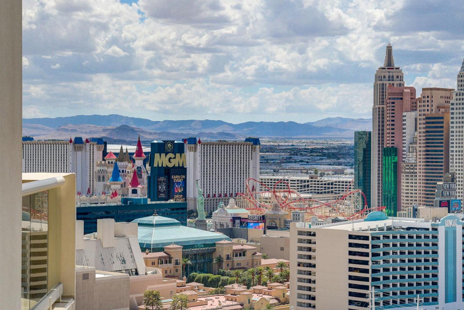 Premium Suite Mgm Signature High Flr Balcony Strip View Las Vegas Exterior foto